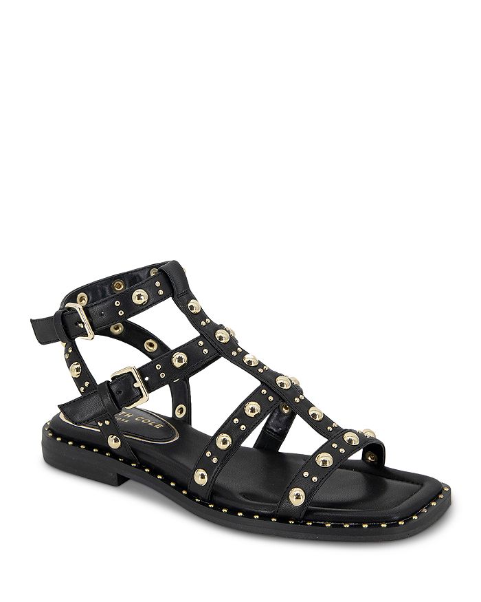 Kenneth Cole Women's Ruby Studded Gladiator Sandals | Bloomingdale's