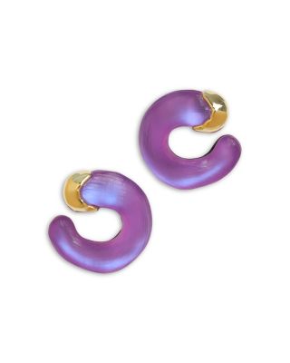 Alexis Bittar - Molten Front Small Hoop Earrings