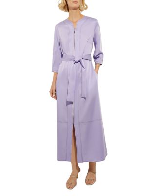 Misook - Tie Waist Maxi Dress