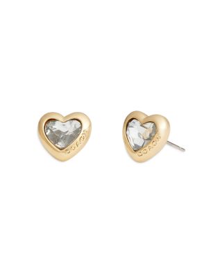 COACH - Heart Stud Earrings