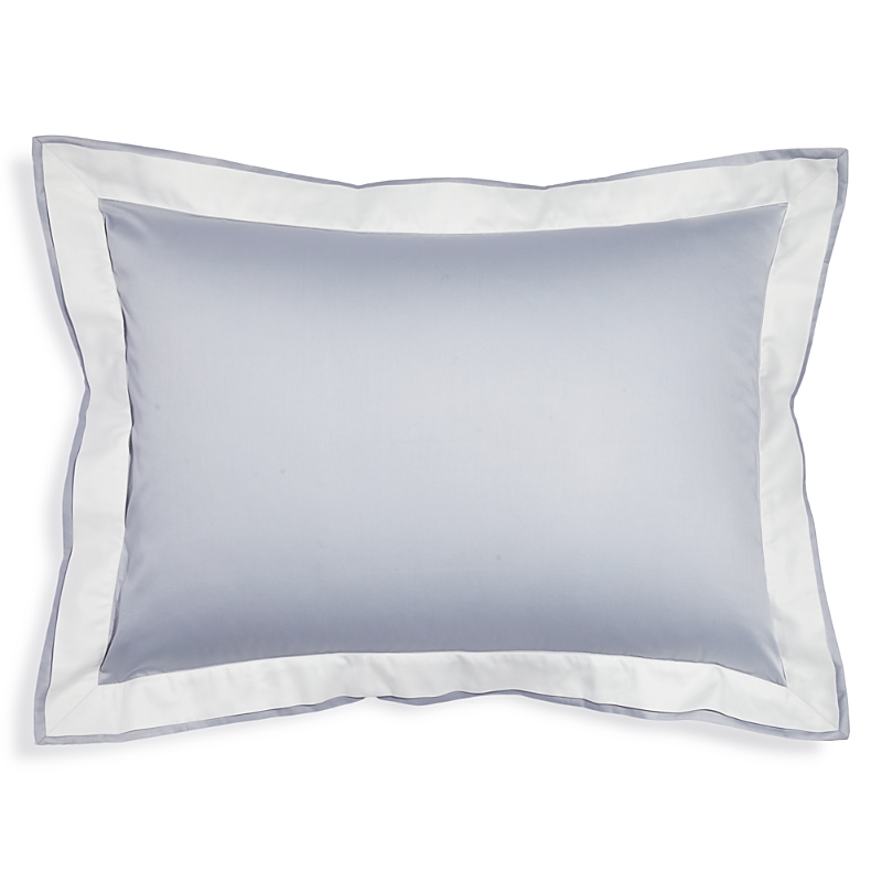 Frette Flying Sateen Sham, Standard - Exclusive In Light Azure/milk