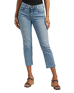Jag Jeans Ruby Mid Rise Cropped Straight Leg Jeans in Nomadic Blue
