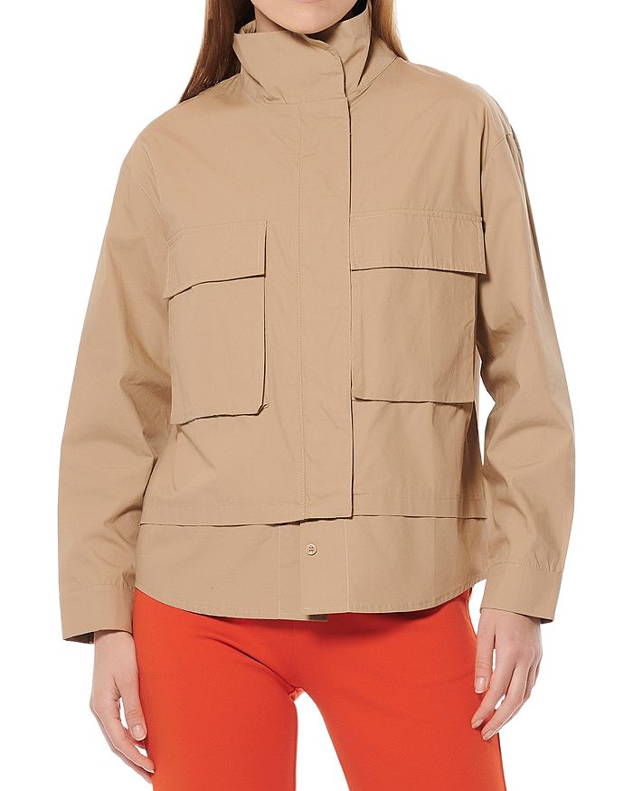 Gracia Four Pocket Collared Jacket | Bloomingdale's