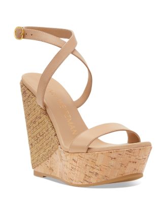 Stuart Weitzman Women's 5050 Espadrille Wedge Heel Platform