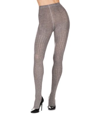 Rib Knit Sweater Tights