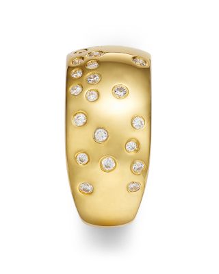 Diamond Bezel Band in 14K Yellow Gold, 0.33 tcw 