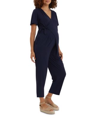 Lucia Jersey Maternity Jumpsuit