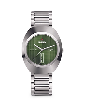 Shop Rado Diastar Original Watch, 38mm In Green/silver