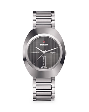 Shop Rado Diastar Original Watch, 38mm In Gray/silver
