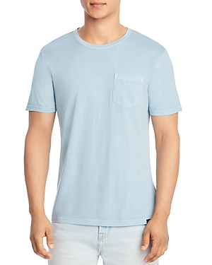 Rails Johnny Relaxed Fit Pocket Tee In Carolina Blue
