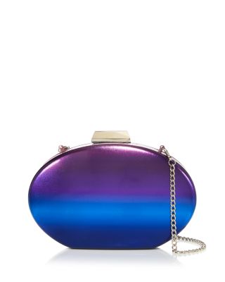 AQUA - Ombr&eacute; Oval Clutch - Exclusive
