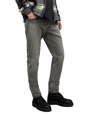 ALLSAINTS REX SLIM FIT JEANS IN HEAVY WASHED