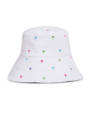Jocelyn Embroidered Terry Bucket Hat