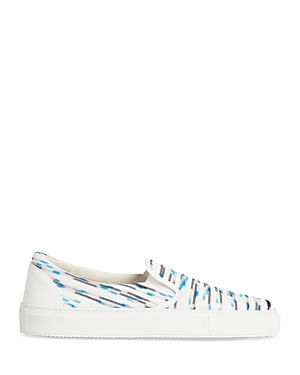 Shop Missoni Men's Slip On Sneakers In Multicolor