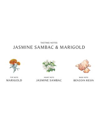 Jasmine Sambac & Marigold Home Candle