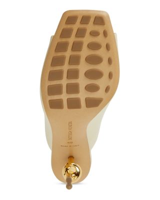 Women's Knot Slip On High Heel Sandals