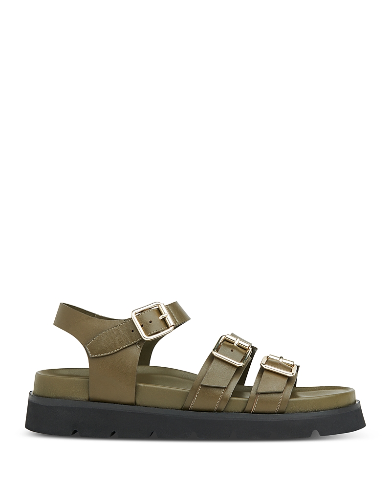Whistles Women's Jemma Triple Buckle Flatform Sandals