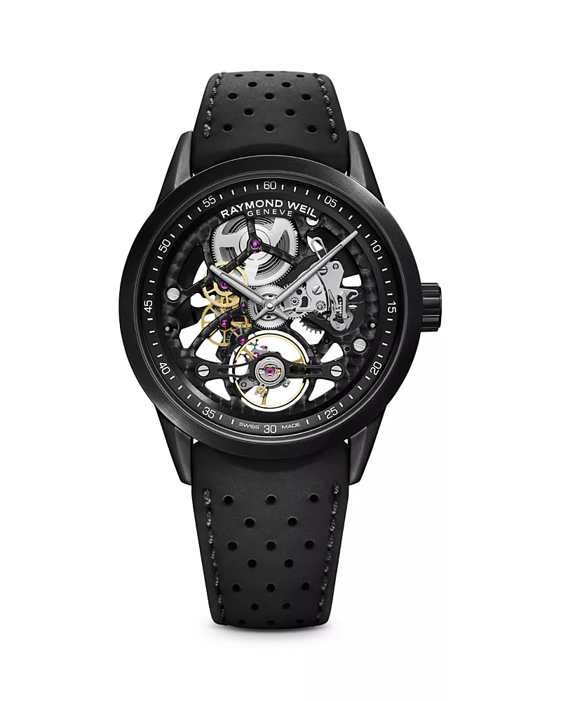 Raymond Weil Freelancer Skeleton Watch, 42mm