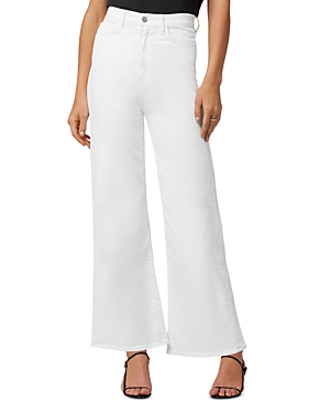 Joe's Jeans The Mia High Rise Wide Leg Ankle Jeans In White