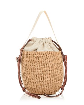 Chlo&eacute; x Mifuko Woody Small Basket Bag
