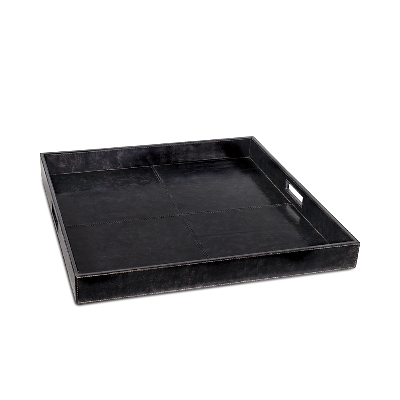 Regina Andrew Derby Square Leather Tray