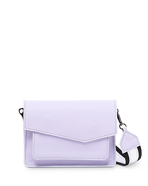 Botkier Cobble Hill Leather Crossbody Bag In Lavender