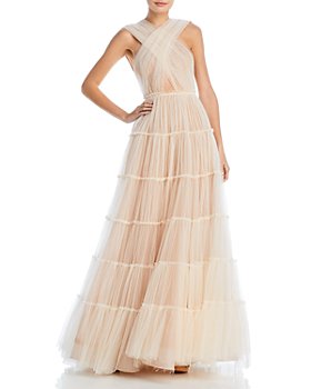 Jason Wu Collection - Crossover Tiered Tulle Dress