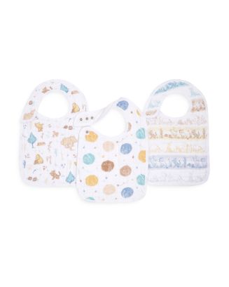 Aden and Anais Unisex Winnie the Pooh Snap Bibs, 3 Pack Kids - Bloomingdale's