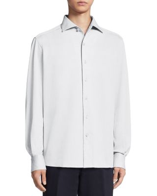 ZEGNA - Jersey Long Sleeve Shirt