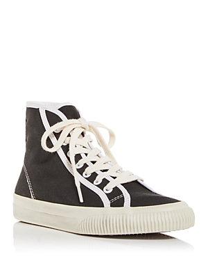 Re/done Black 70s High Top Sneakers In Black
