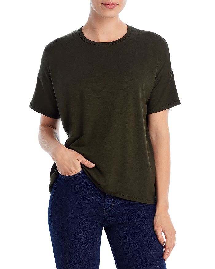 Eileen Fisher Short Sleeve Boxy Tee Bloomingdale s