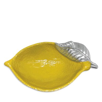 Mariposa Yellow Lemon Sauce Dish