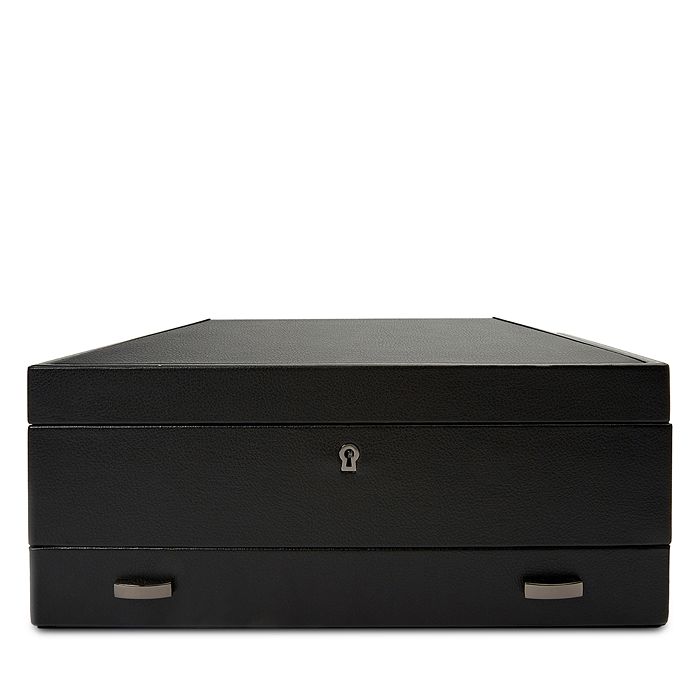 Wolf 10 piece best sale watch box with drawer