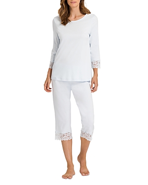 HANRO MOMENTS CROPPED PAJAMA SET