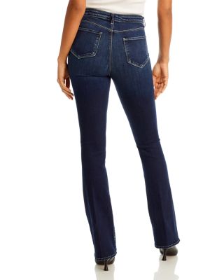 Selma Sleek High Rise Baby Bootcut Jeans in Columbia