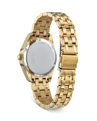 Eco Classic Gold Tone Stainless Steel Watch, 33.5mm