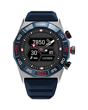 Shop Citizen Hybrid Smartwatch, 44mm In Black/blue