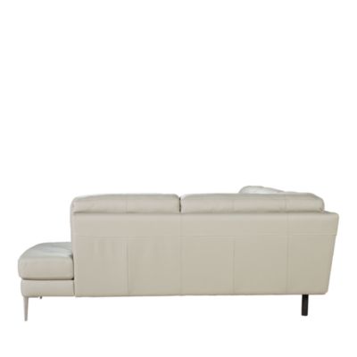 Parisi 2-Piece Leather Sectional