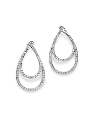 Bloomingdale's Diamond Teardrop Earrings In 14k White Gold, 2.0 Ct. T.w. - 100% Exclusive