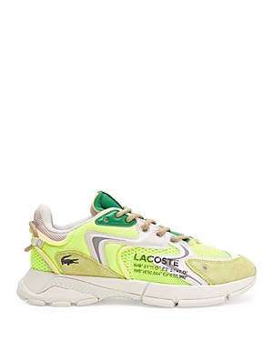 Lacoste Men's L003 Neo Lace Up Sneakers In Yellow
