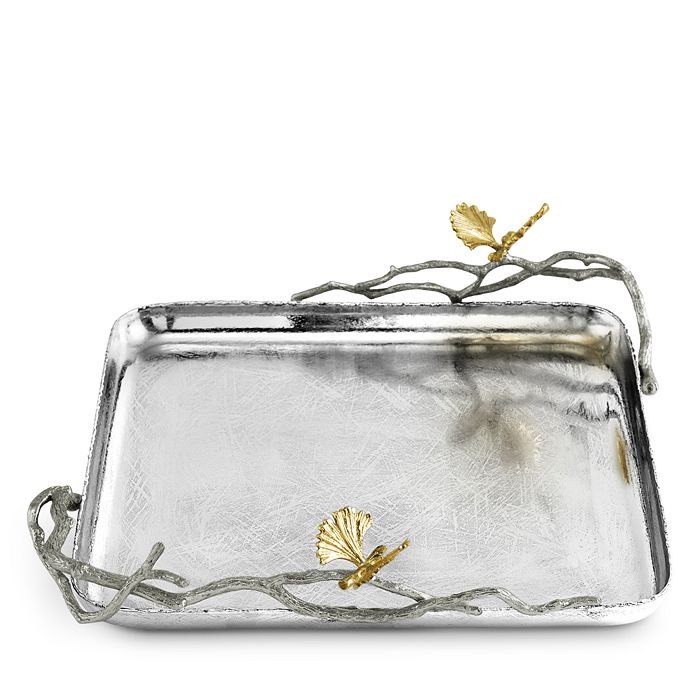 Michael Aram Butterfly Ginkgo Luxe Matzah Plate