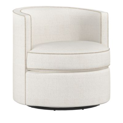 Flora Fabric Swivel Chair