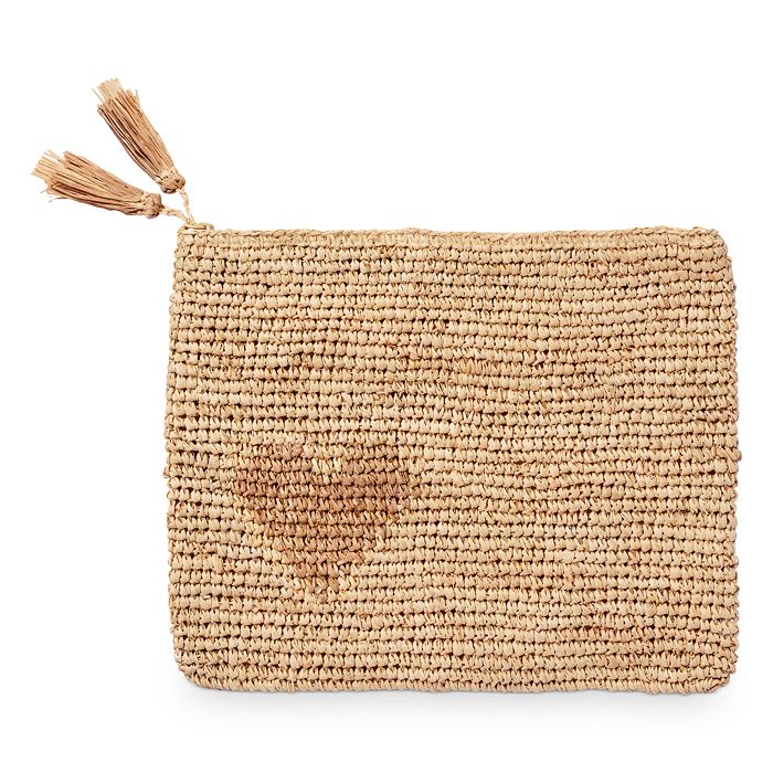 ANJU:  LOLA XBODY RAFFIA ZIP BAG main image 0