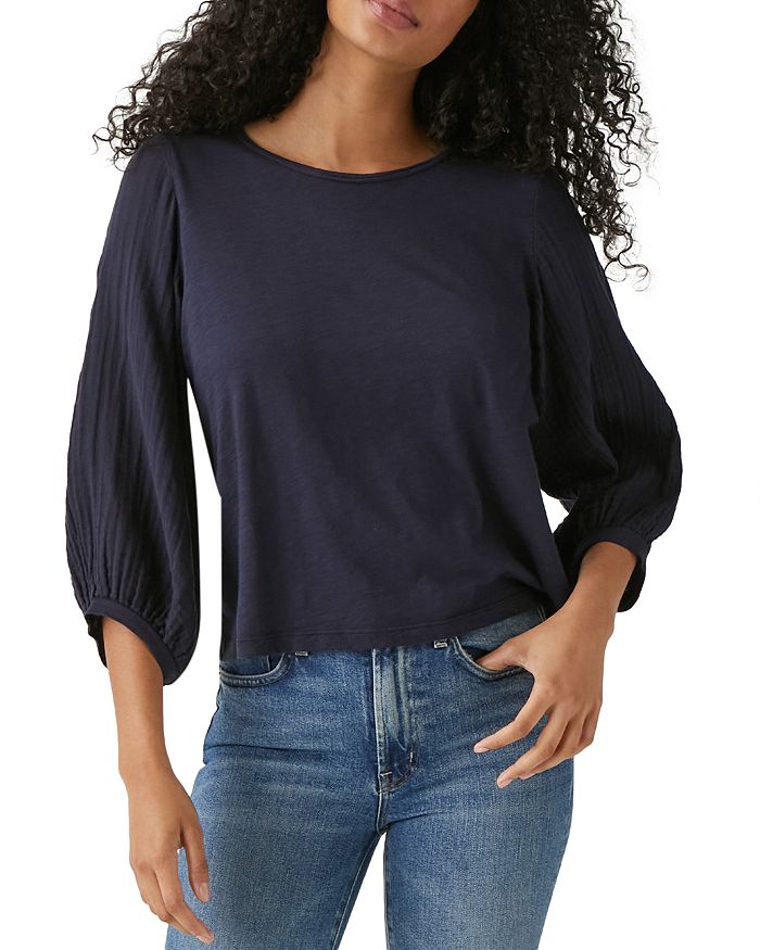 Michael stars gauze top top
