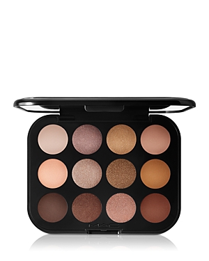 Shop Mac Connect In Colour Eye Shadow Palette - 12 Pan In Unfiltered Nudes