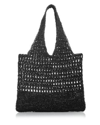 AQUA Crochet Tote - 100% Exclusive | Bloomingdale's