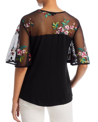 直販クーポン eriko katori flower embroidery tops www.dinamicafm.com.br