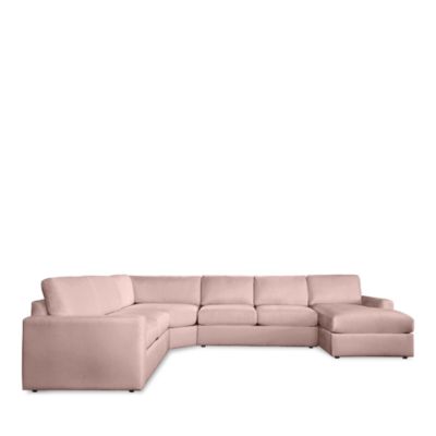 Rory 4-Piece Fabric Sectional - Exclusive
