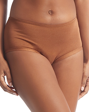 Hanky Panky Playstretch Boyshorts In Macchiato
