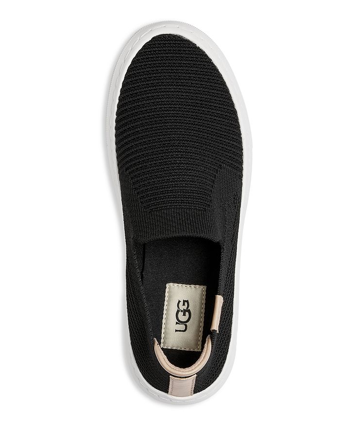 Shop Ugg Women's Alameda Sammy Knit Slip On Sneakers In Black